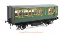 7P-020-553L Dapol Stroudley 4 Wheel Elec Lit Brake 3rd Southern Lined Green 3686